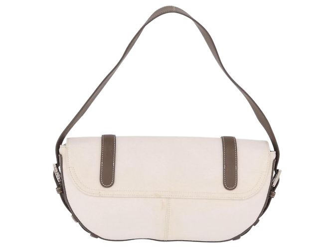 LOEWE Schultertasche Canvas White Silver - Ansicht 3