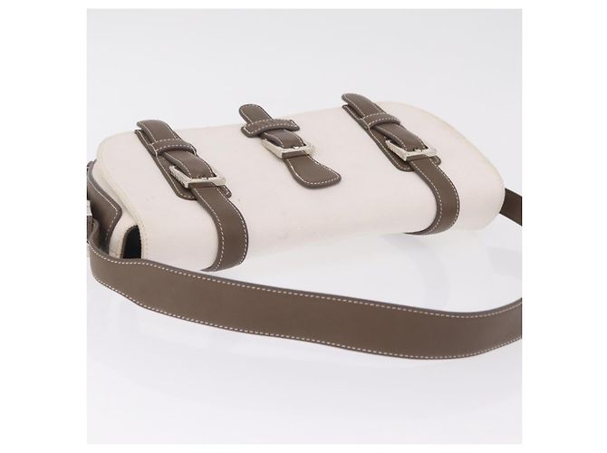 LOEWE Schultertasche Canvas White Silver - Ansicht 7
