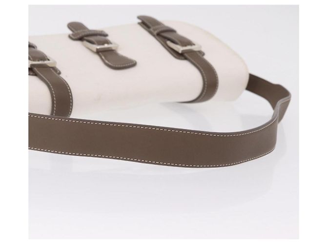 LOEWE Schultertasche Canvas White Silver - Ansicht 8