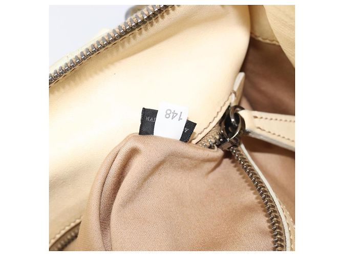 Miu Miu Hand Bag Leather 2way Ivory Silver - vista 31