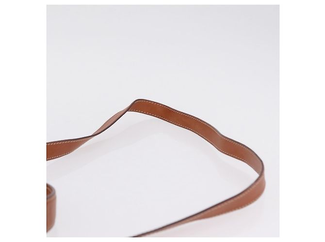 Céline CELINE Macadam Canvas Hand Bag PVC Leather 2way Brown Gold - vista 13
