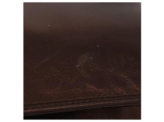 CHANEL Shoulder Bag Lamb Skin Bronze CC - vista 15