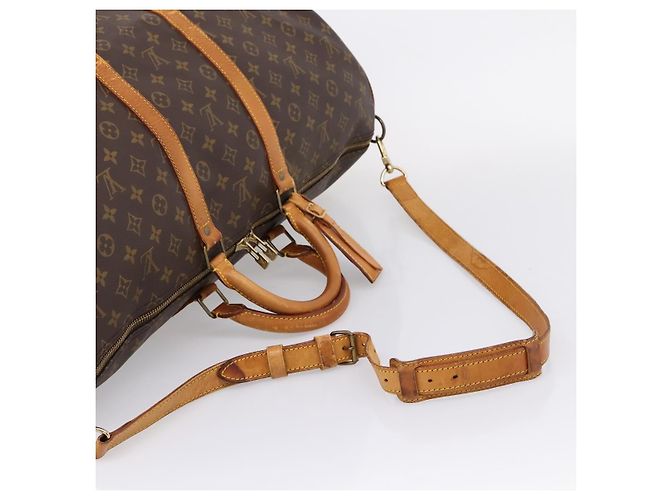 LOUIS VUITTON Monogram Keepall Bandouliere55 Boston Bag M41414 LV - vista 13