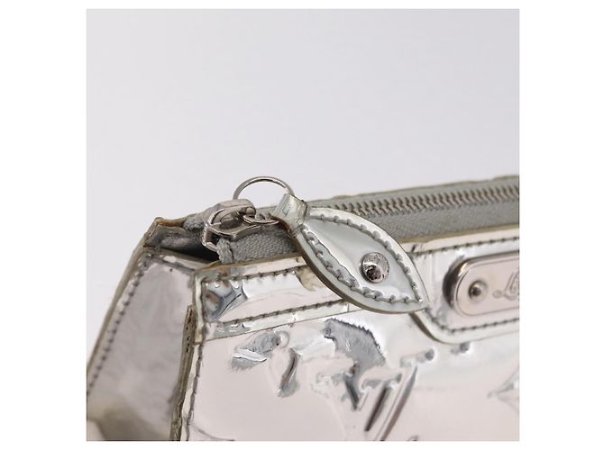 LOUIS VUITTON Monogram Miroir Trousse Cosmetic Pouch Silver M95603 - vista 8