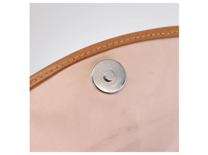 Christian Dior Trotter Canvas Romantic Chain Bag PVC Beige Silver - vista 19