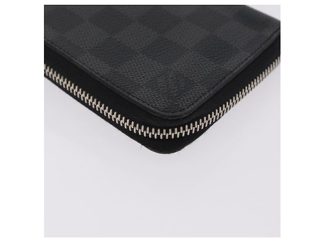 LOUIS VUITTON Damier Graphite Zippy Wallet Vertical N63095 LV - vista 10