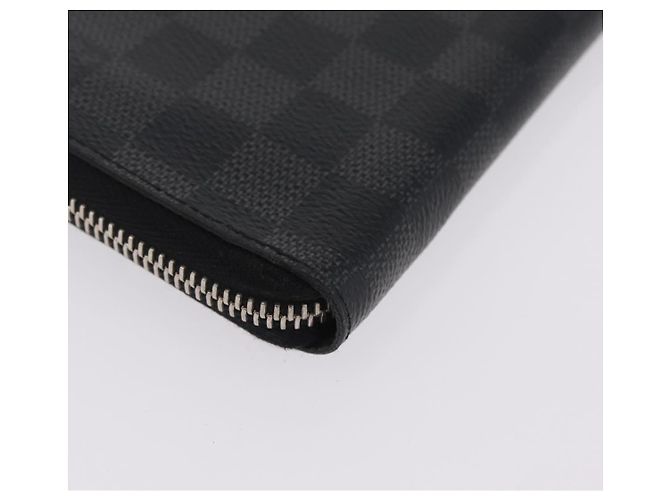 LOUIS VUITTON Damier Graphite Zippy Wallet Vertical N63095 LV - vista 11