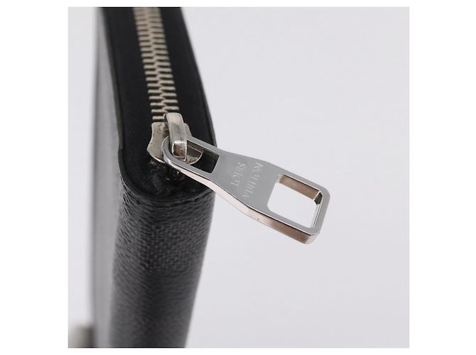 LOUIS VUITTON Damier Graphite Zippy Wallet Vertical N63095 LV - vista 12