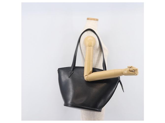 LOUIS VUITTON Epi Saint Jacques Shopping Bag Black M52272 LV - vista 29