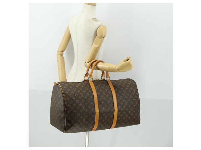 LOUIS VUITTON Monogram Keepall 55 Boston Bag M41424 LV - Ansicht 21