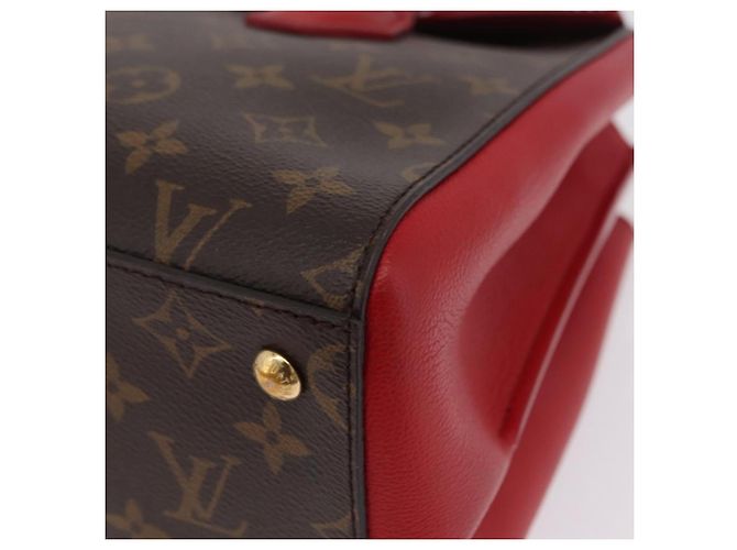 LOUIS VUITTON Monogram Florine Hand Bag 2way Red M42270 LV - vista 20