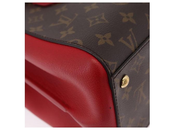 LOUIS VUITTON Monogram Florine Hand Bag 2way Red M42270 LV - vista 21