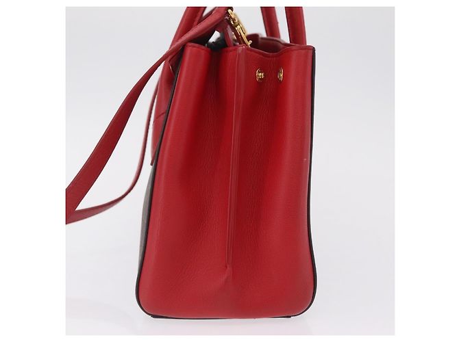 LOUIS VUITTON Monogram Florine Hand Bag 2way Red M42270 LV - vista 3