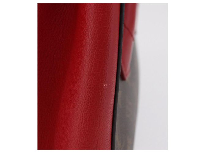 LOUIS VUITTON Monogram Florine Hand Bag 2way Red M42270 LV - vista 4