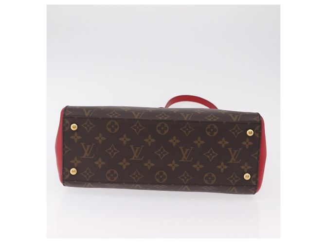 LOUIS VUITTON Monogram Florine Hand Bag 2way Red M42270 LV - vista 7