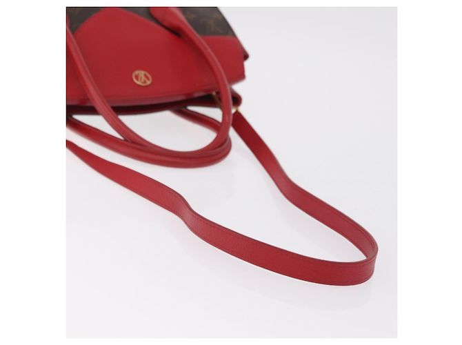 LOUIS VUITTON Monogram Florine Hand Bag 2way Red M42270 LV - vista 9