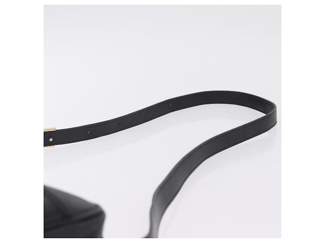 Autre Marque Saint Laurent Shoulder Bag Leather Black Gold - vista 14