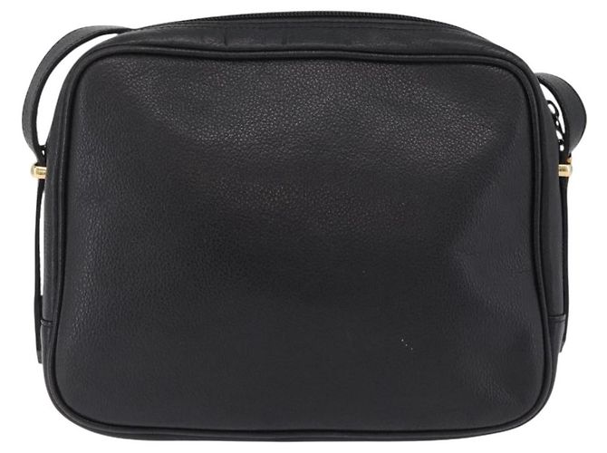 Autre Marque Saint Laurent Shoulder Bag Leather Black Gold - vista 2