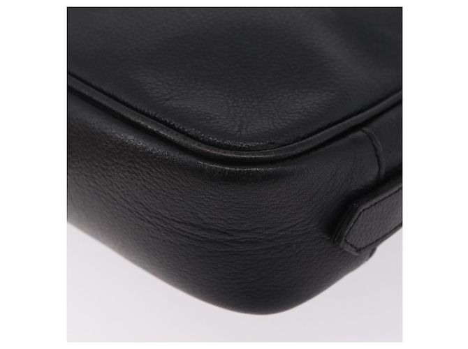 Autre Marque Saint Laurent Shoulder Bag Leather Black Gold - vista 20