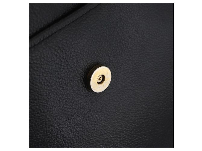 Autre Marque Saint Laurent Shoulder Bag Leather Black Gold - vista 27