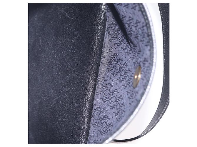 Autre Marque Saint Laurent Shoulder Bag Leather Black Gold - vista 28