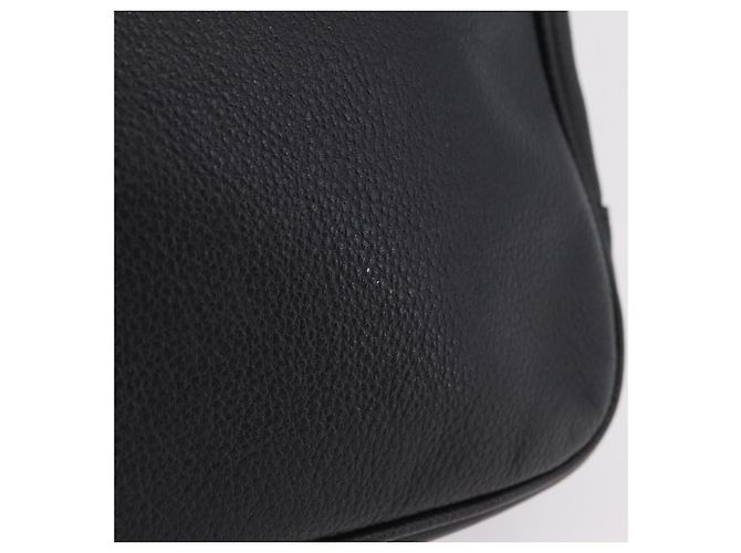 Autre Marque Saint Laurent Shoulder Bag Leather Black Gold - vista 3