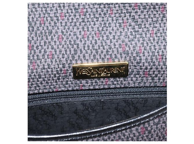Autre Marque Saint Laurent Shoulder Bag PVC Canvas Gray Gold - vista 10