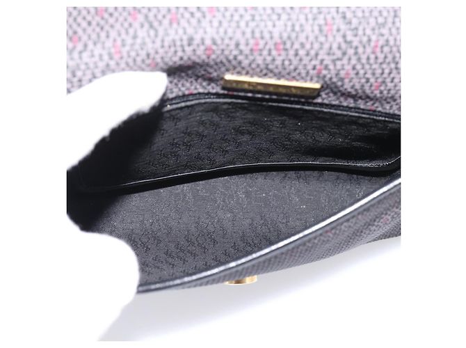 Autre Marque Saint Laurent Shoulder Bag PVC Canvas Gray Gold - vista 11