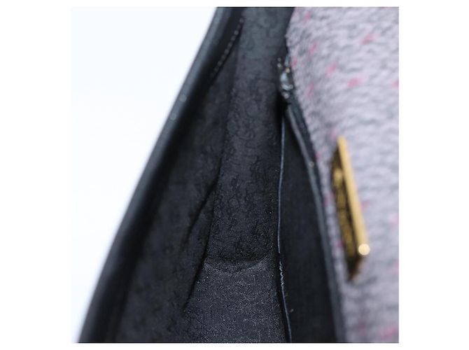 Autre Marque Saint Laurent Shoulder Bag PVC Canvas Gray Gold - vista 19