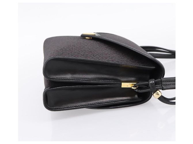 Autre Marque Saint Laurent Shoulder Bag PVC Canvas Gray Gold - vista 4