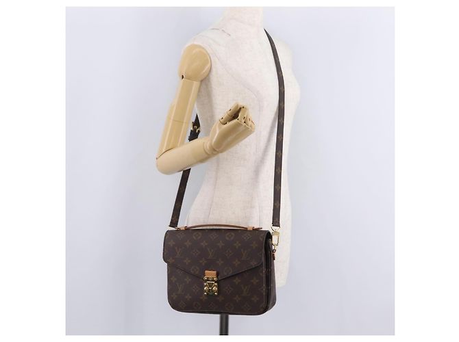 LOUIS VUITTON Monogram Pochette Metis MM Hand Bag M44875 LV - vista 38