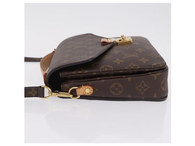 LOUIS VUITTON Monogram Pochette Metis MM Hand Bag M44875 LV - vista 4