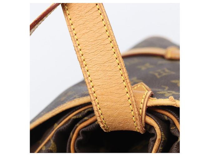 LOUIS VUITTON Monogram Saumur 35 Shoulder Bag M42254 LV - vista 10