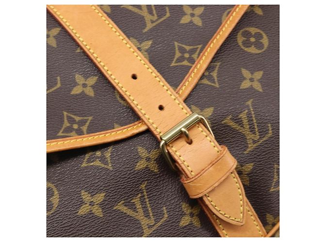 LOUIS VUITTON Monogram Saumur 35 Shoulder Bag M42254 LV - vista 24