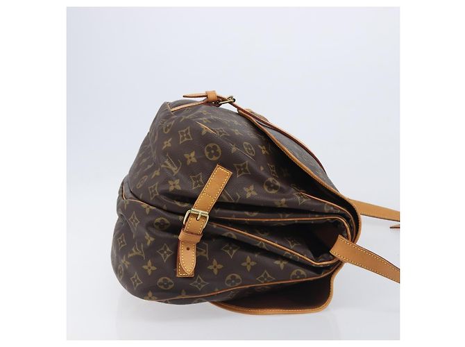 LOUIS VUITTON Monogram Saumur 35 Shoulder Bag M42254 LV - vista 3