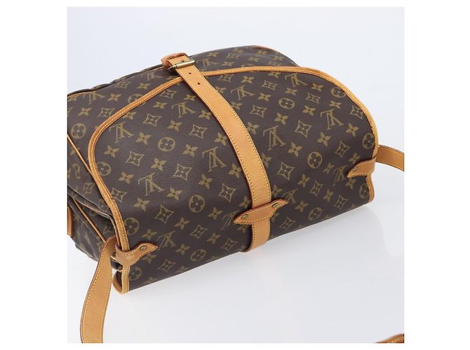 LOUIS VUITTON Monogram Saumur 35 Shoulder Bag M42254 LV - vista 6