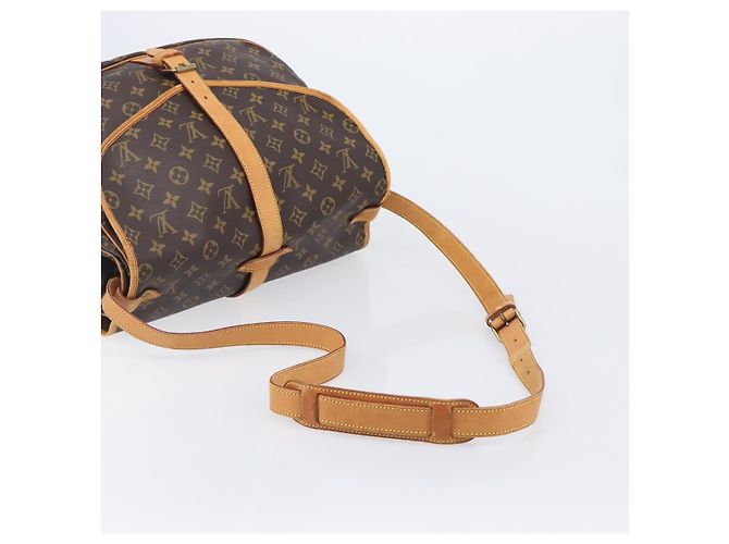 LOUIS VUITTON Monogram Saumur 35 Shoulder Bag M42254 LV - vista 7
