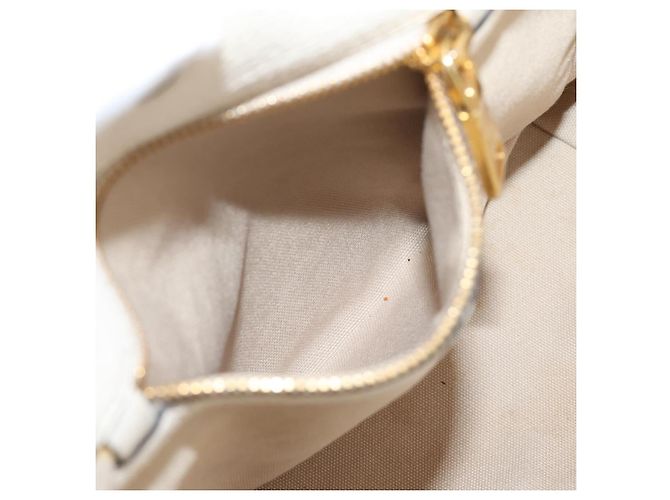 PRADA Tote Bag Leder Weiß Gold - Ansicht 23