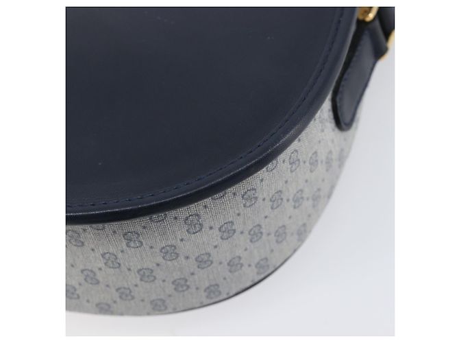 GUCCI Micro GG Supreme Shoulder Bag PVC Navy Gold 007 58 0074 - vista 17
