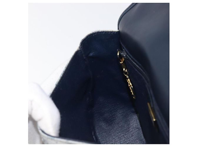 GUCCI Micro GG Supreme Shoulder Bag PVC Navy Gold 007 58 0074 - vista 23
