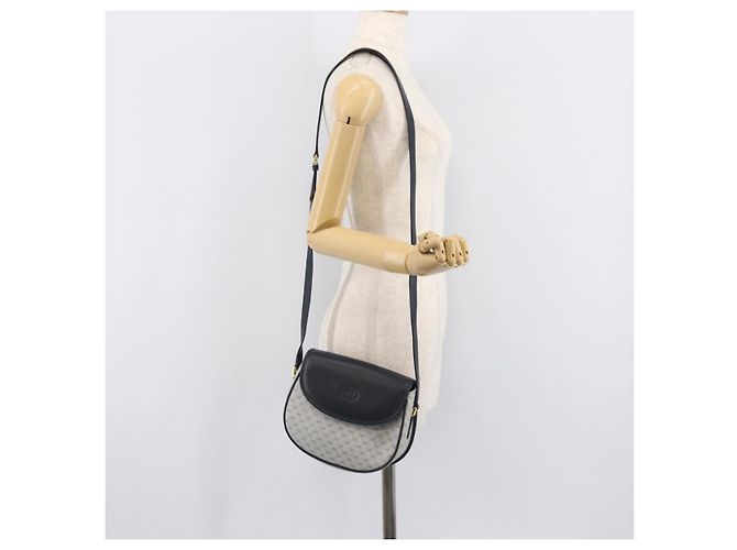 GUCCI Micro GG Supreme Shoulder Bag PVC Navy Gold 007 58 0074 - vista 26
