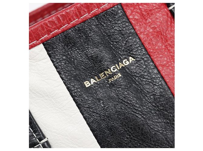 Balenciaga Bazaar Shopper S Tote Bag Leather 2way Multicolor 443096 - vista 18