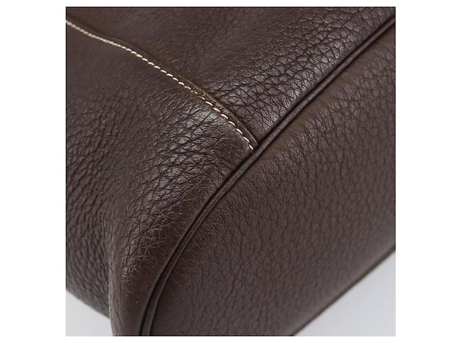 Hermès HERMES Good News GM Shoulder Bag Leather Dark Brown Silver - vista 15