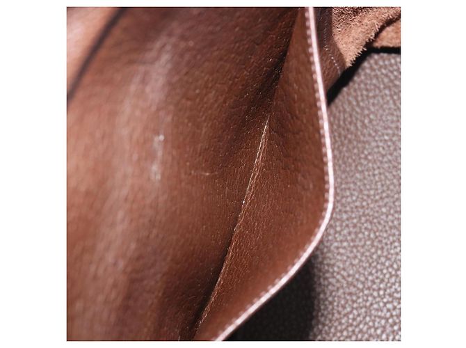 Hermès HERMES Good News GM Shoulder Bag Leather Dark Brown Silver - vista 22