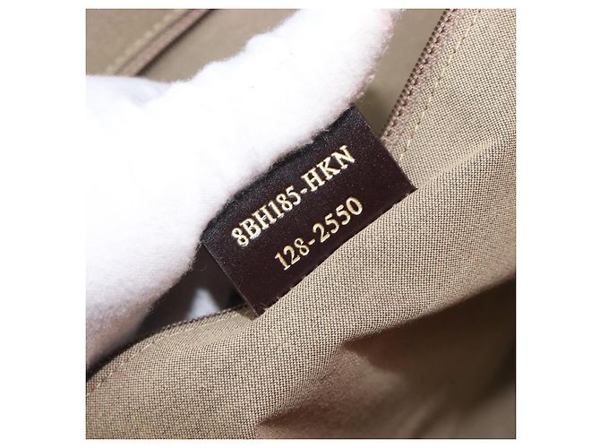 FENDI Zucca Canvas Tote Bag Beige Red 8BH185 - vista 12