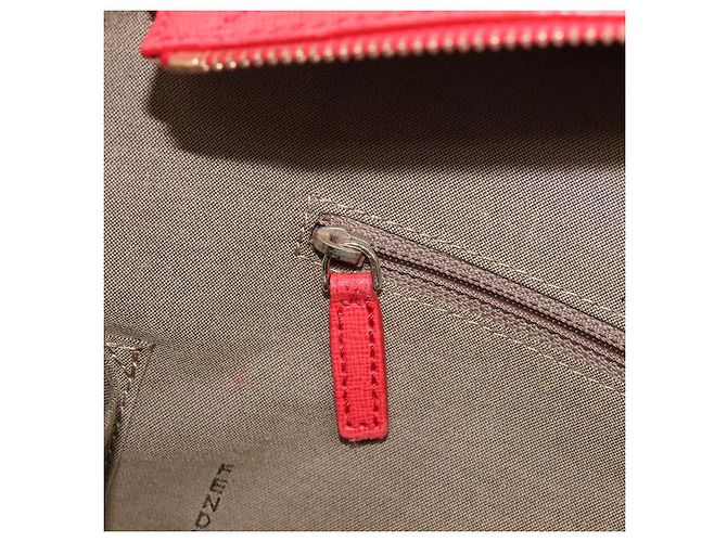 FENDI Zucca Canvas Tote Bag Beige Red 8BH185 - vista 29