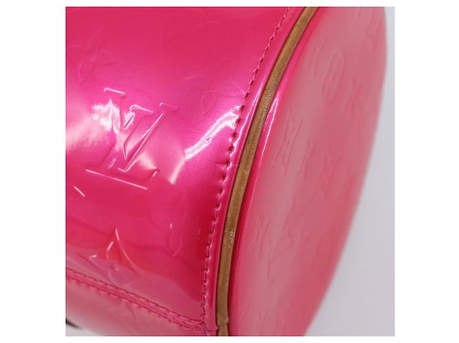 LOUIS VUITTON Monogram Vernis Bedford Bag Fuchsia Pink M91255 LV - vista 15
