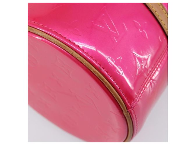 LOUIS VUITTON Monogram Vernis Bedford Bag Fuchsia Pink M91255 LV - vista 18