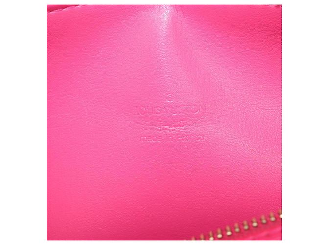 LOUIS VUITTON Monogram Vernis Bedford Bag Fuchsia Pink M91255 LV - vista 21