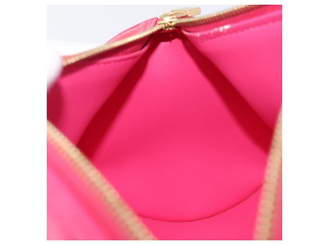 LOUIS VUITTON Monogram Vernis Bedford Bag Fuchsia Pink M91255 LV - vista 22